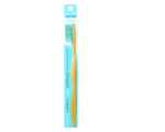 Absolute Bamboo Adult orange Бамбуковая зубная щетка голубая