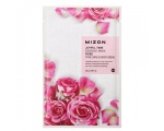 Mizon Joyful Time Essence Mask Rose Тканевая маска с экстрактом лепестков розы 23г