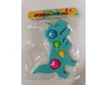 Pop Fidget Toy Keyring Dino