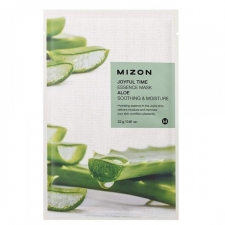 Mizon Joyful Time Essence Mask Aloe Успокаивающая увлажняющая тканевая маска с экстрактом алоэ 23г