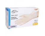 Latex gloves Grip Light powder-free 100pcs S