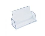 Feel Good Business Card Holder Clear
