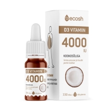 Ecosh D3-vitamiin kookosöljy 4000 IU 10ml