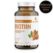 Ecosh Biotiin B7 vitamiin 5000 μg 90 kapslit
