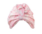 The Vintage Cosmetic Company Hair Turban Coral Daisy