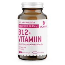 Ecosh Bioaktiivne B12 vitamiin 90 kapslit