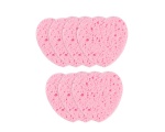 The Vintage Cosmetic Company 7 Piece Cleansing Sponges Pink Heart