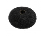 Lussoni Hair Bun Ring Black 90mm