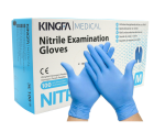 Kingfa Medical Ühekordsed kaitsekindad nitriil sinised M 100tk