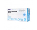 Kingfa Medical Disposable Nitrile Gloves Blue L 100pc