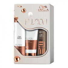 Wella Professionals Fusion Shampoo 250ml Conditioner 200ml ja Perfect Setting 150ml kinkekomplekt