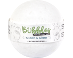 BUBBLES Бомбочка для ванны Clean and Clear 115g