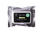 BYS Cleansing Wipes Biodegradable Aloe Vera Niisked meigieemalduslapid 25tk 