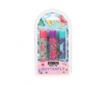 BYS MINI ME Lip Balm Kit BUTTERFLY 3pc