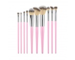 MIMO Makeup Brush Set Pink Комплект кисточек 10шт