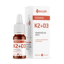 Ecosh K2+D3 vitamiinid 10ml