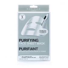 Danielle Charcoal Purifying Face Mask Kangasnaamio 5kpl