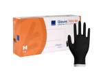 NITRYL GLOVES BLACK 100pcs M