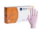 NITRYL GLOVES PINK 100pcs M