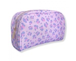 The Vintage Cosmetic Company kosmeetikakott Lilac Leopard 23,5x15x11cm