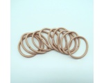 Danielle Elastic Hair Ties Nude 10pc 