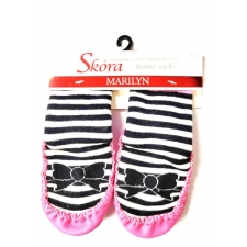 Marilyn Socks with leather sole 16/17 12cm
