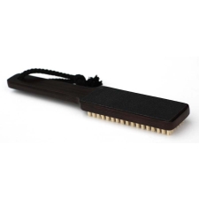 Basicare Bamboo Foot File and Pedicure Brush