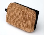 Basicare Bath Sponge with Detachable Handle Bamboo