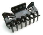 Basicare Butterfly Claw Clip Medium Black 6cm