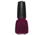 China Glaze Nail Polish Purr-Fect Plum - Safari