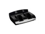 Beauty Image Base for Two Heater Applicators Black