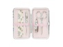 The Vintage Cosmetic Company maniküürikomplekt Pink Floral Satin