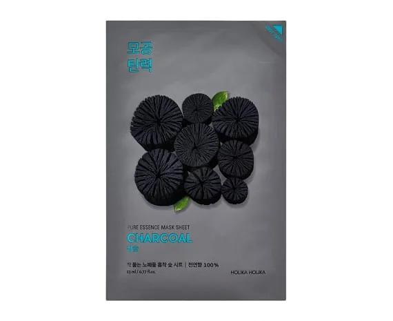 Holika Holika Pure Essence Mask Sheet Charcoal Тканевая маска для лица 20мл