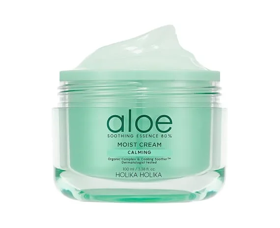 Holika Holika Aloe Soothing Essence 80% Moist Cream Крем для лица 100мл